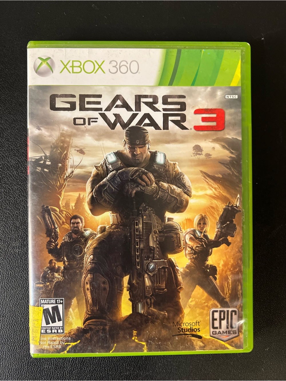 Gear of War 3 Xbox 360 Complete with Manual CIB Tested